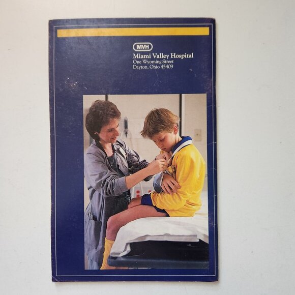 Vintage Miami Valley Hospital Home Emergency Guide Book 1980's - Picture 3 of 8